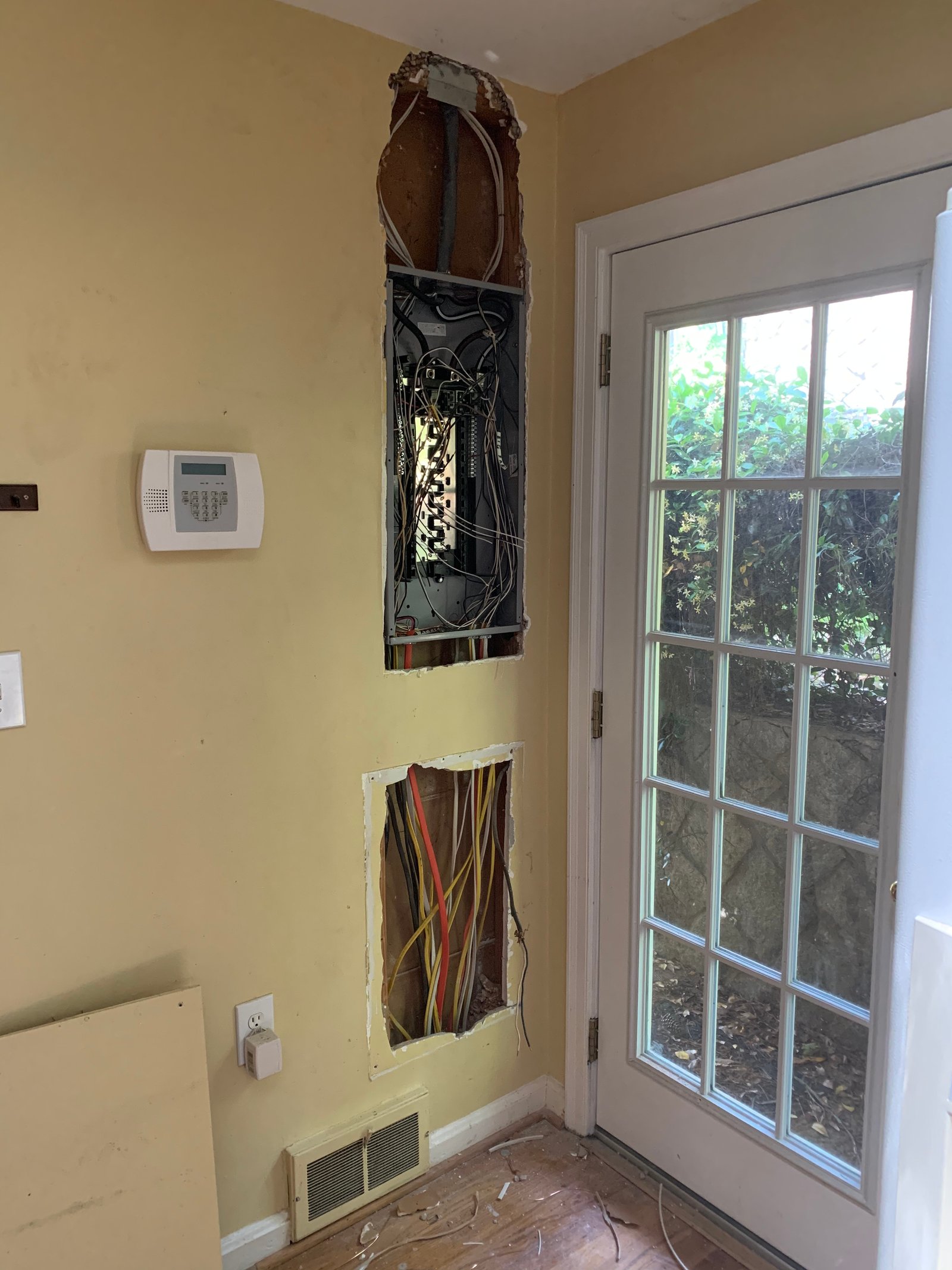Before: Electrical Project